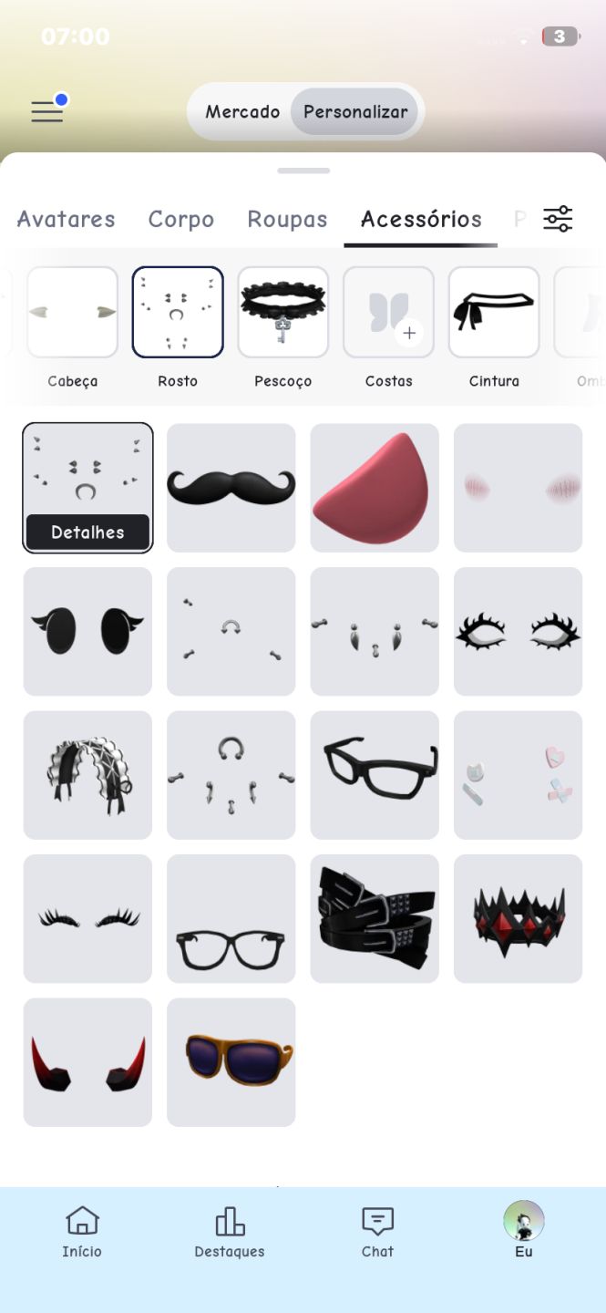 Conta roblox de 2023 feminina