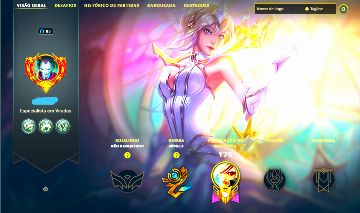 LUX ELEMENTALISTA ULTIMATE + [ RANQUEADA DESBLOQUEADA ] + TROCA NICK DISPONÍVEL