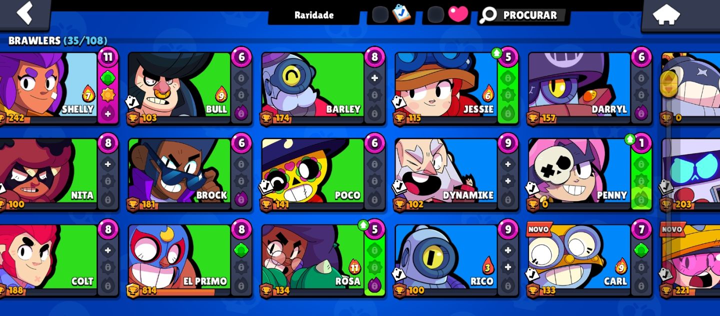 Conta brawl básica.