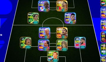 EFootball Mobile | Conta 3242 de Força Coletiva | Elenco Forte