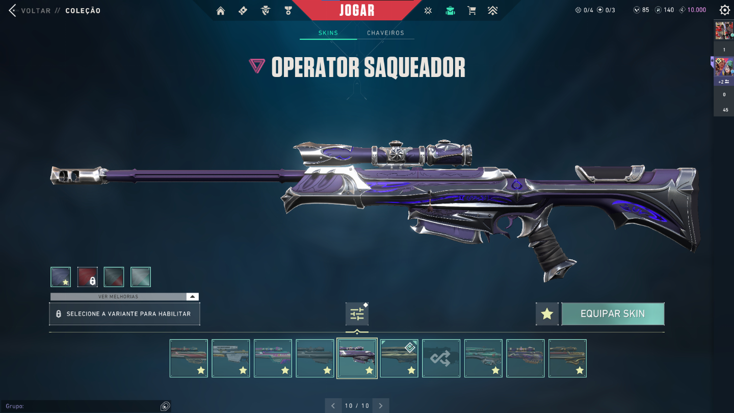 Conta Valorant VALOR NEGOCIÁVEL | Full acesso | R$ 4.000 gastos | Muita skin
