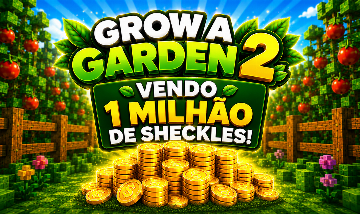 VENDA DE 1M[SHECKLES]GROW A GARDEM 2/ CREÇA UM JARDIM 2
