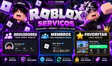 SEGUIDORES ROBLOX | ENTREGA RÁPIDA | MENOR PREÇO | SEM SENHA