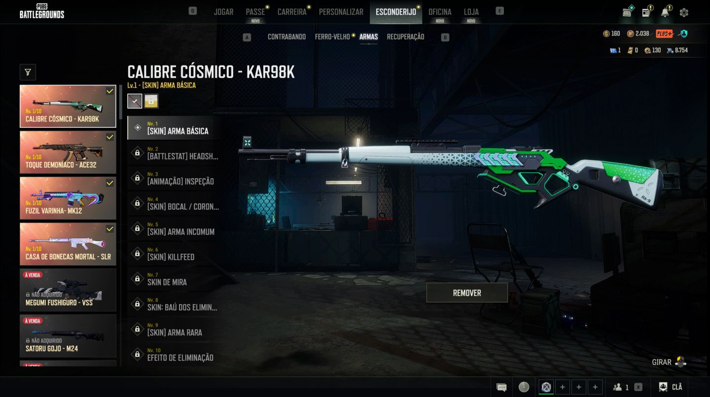 CONTA PUBG TIER 2