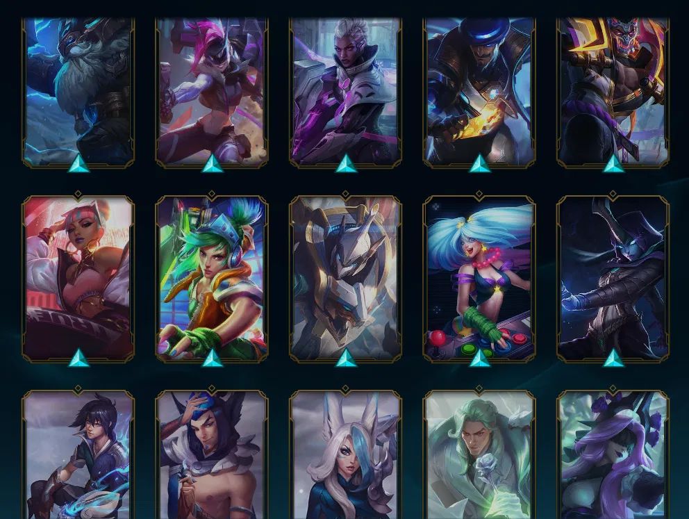 ESM 2 - CONTA LEGADO 2018 - 257 SKINS - 188 CROMAS