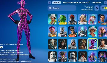 CONTA DE FORTNITE BASICA COM SKINS TRYHARD E CLUBE FORTNITE
