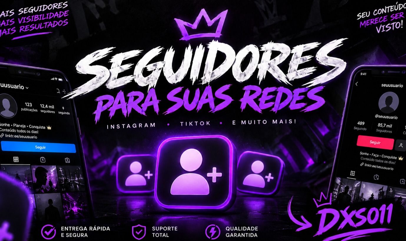 SEGUIDORES | ENTREGA RÁPIDA | GARANTIA DE 30 DIAS