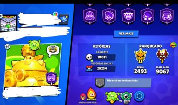 CONTA DESDE 2018 COM 8 ANOS DE JOGO, 39 BRAWL PASS E 3 PRO PASS, 50% DESCONTO!!!