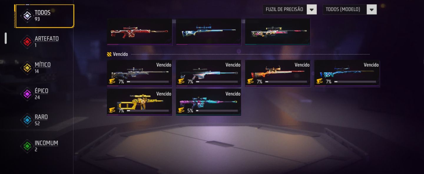 CONTA | FREE FIRE | ANTIGA