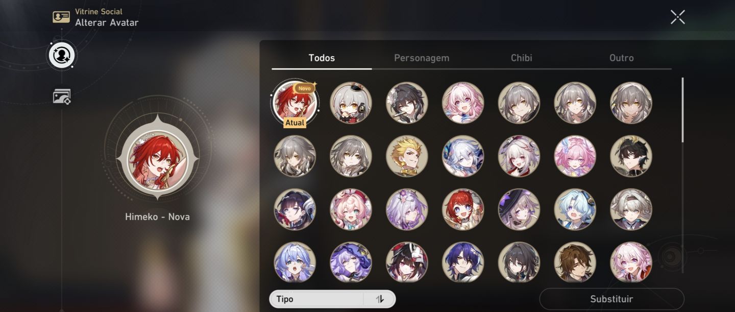 Conta F2P HSR