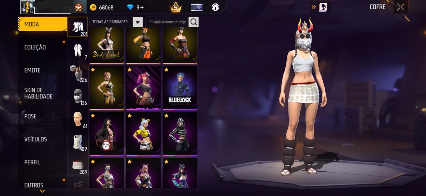 CONTA NÍVEL 65