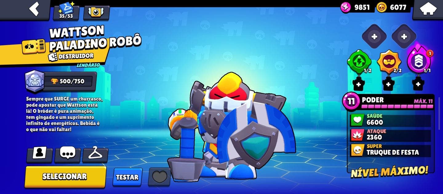 Conta de Brawl stars super rara