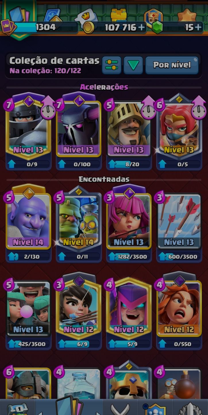 CONTA CLASH ROYALE 8.000 PONTOS, TODOS PERSONAGENS + NÍVEL 14!