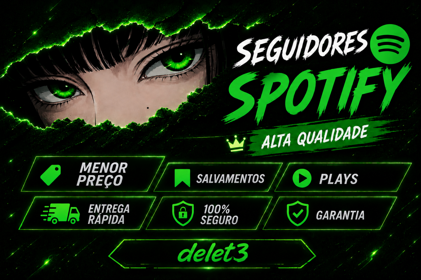 [MELHOR PREÇO] SPOTIFY | PLAYS, SALVAMENTOS | SEGUIDORES | BRASILEIROS E GLOBAIS