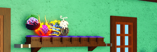 Conta de Fruit Battlegrounds com maioria das frutas míticas level máximo ( 300 )
