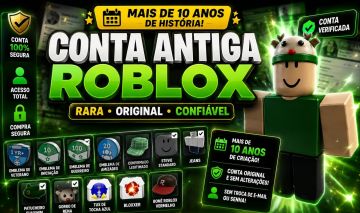 CONTA +10 ANOS - LIMITED+100 SEGUIDORES