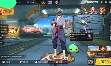 CONTA BRABA NARUTO SASUKE + JUJUTSU SUKUNA LVL 71 RARA