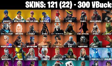 CONTA FORTNITE com SALVE MUNDO FUNDADOR| Royale Bomber|Blue Striker e 121 SKINS