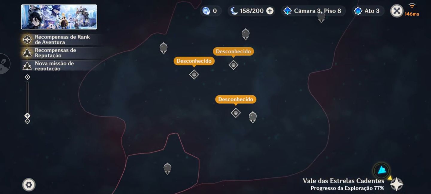 Conta com varka, venti e kokomi além de outros personagens do mochileoro