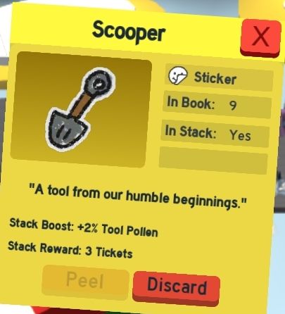 Bee Swarm Simulator Itens