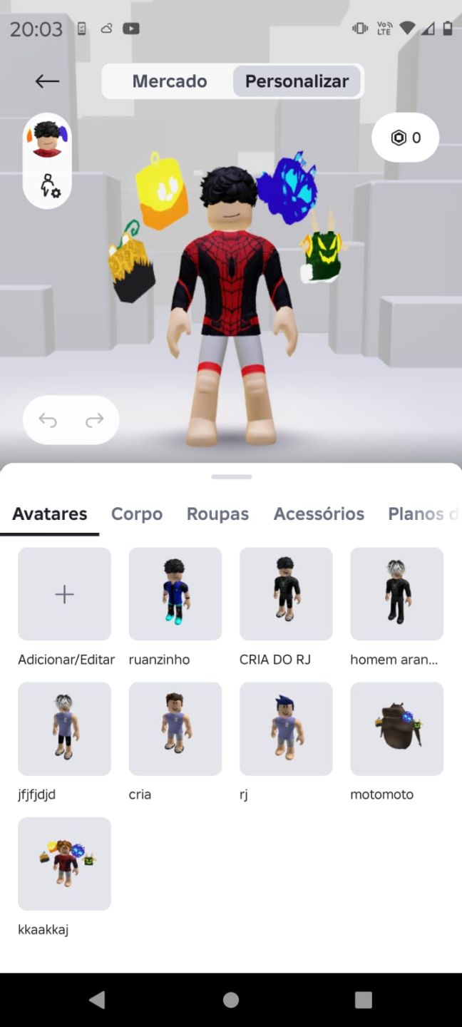 CONTA ROBLOX COM PREMIUM + PASSE DE MÚSICA + SKINS EXCLUSIVAS