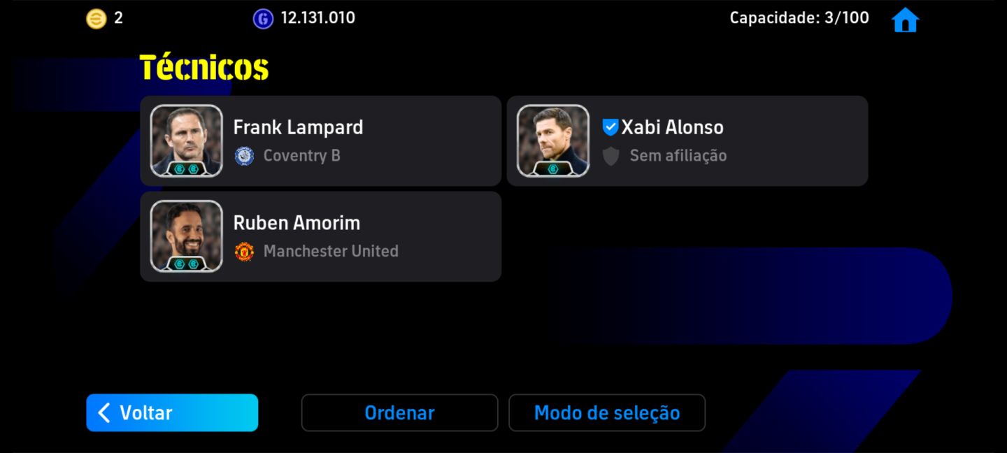 CONTA DE EFOOTBALL ANTIGA!
