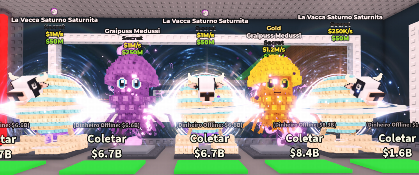 STEAL A BRAINROT [ROUBE UM BRAINROT] SECRETS/GODS MEGA PROMOÇÃO $$$