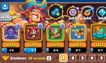 Conta Rush Royale 1153% de crítico