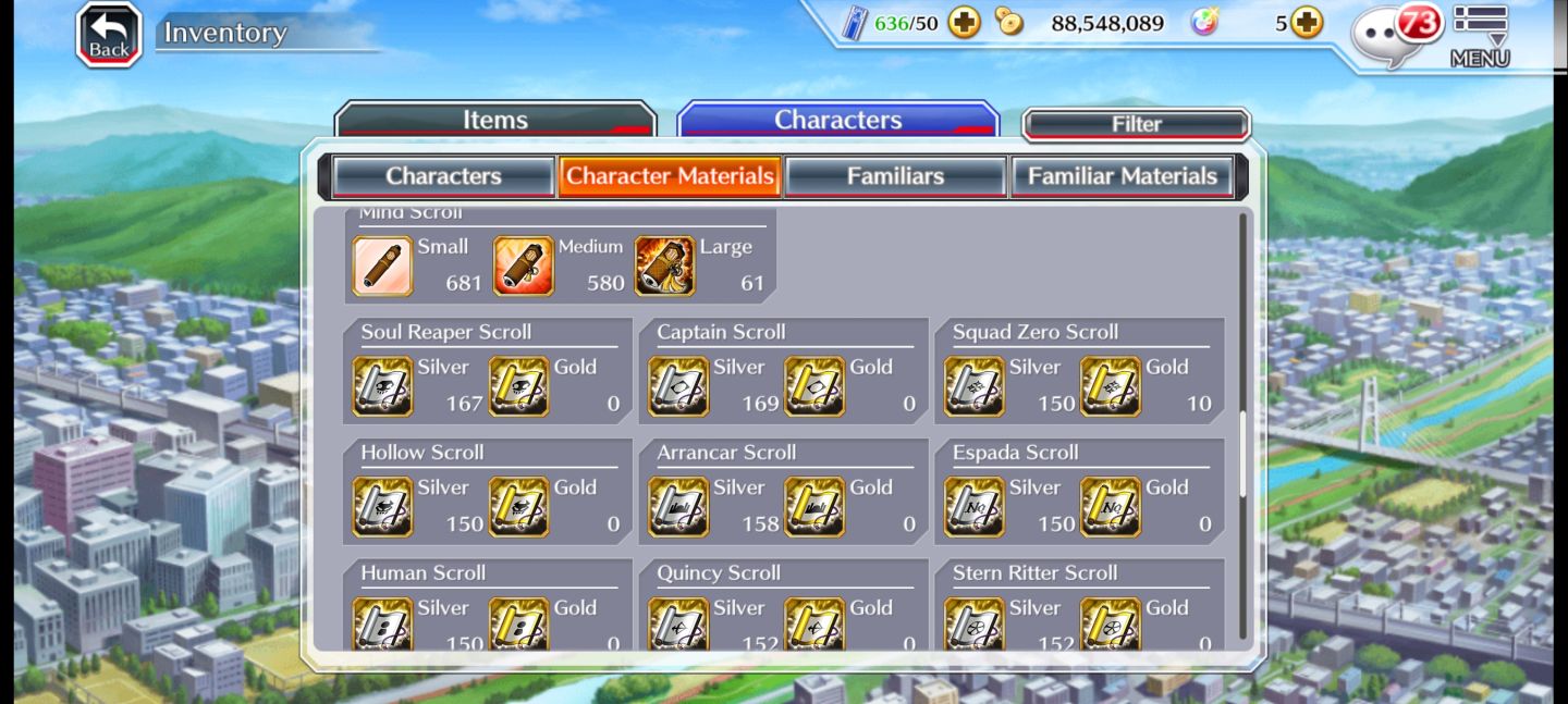 CONTA DE BLEACH BRAVE SOULS