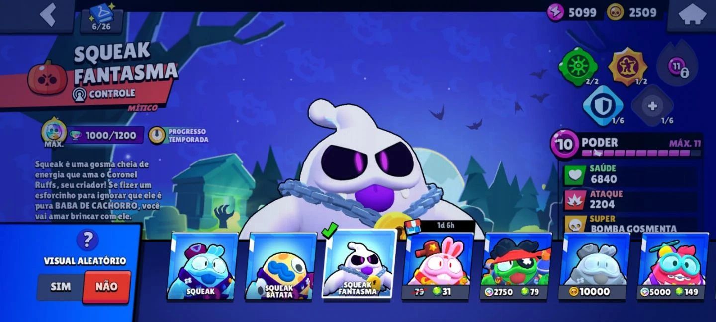 CONTA BRAWL 36.649 TROFÉUS