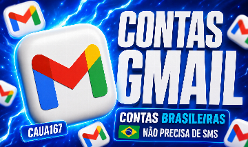 [SUPER PROMOÇAO] CONTAS GMAIL OUTLOOK HOTMAIL NOVAS IP BRASIL | ALTA QUALIDADE