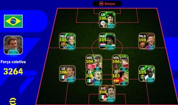 Conta Lendária De eFOOTBALL Mobile 3264 De Força!
