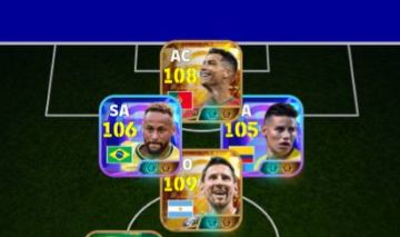 CONTA FULL! RONALDO 108 + MESSI 110 + NEY BLITZ + DESAILLY + THURAM + CECH E+++!