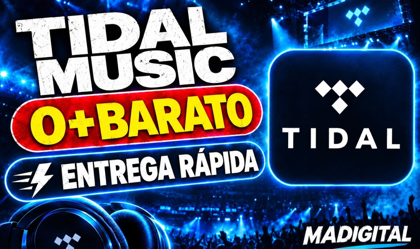 TIDAL MUSIC PREMIUM-MELHOR PREÇO