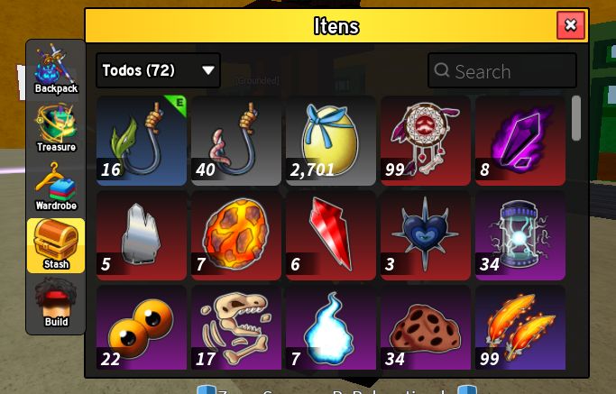 CONTA ROBLOX COM SKINS DE CRIA E NORMAL - FOCADA EM BLOX FUITS SEMI FULL TUDO