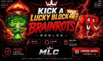 Chute um Bloco da Sorte/Kick a Lucky Block BRAINROTS DE 100T/S NO MENOR PREÇO!!!