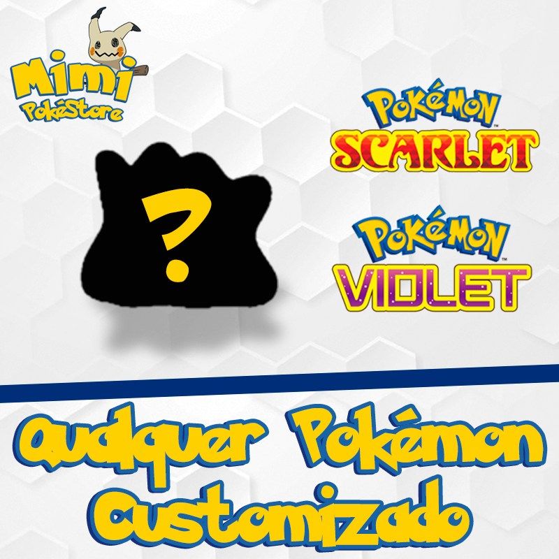 CUSTOM Pokémon Shiny Personalizado Champions (QUALQUER JOGO DE SWITCH OU HOME)