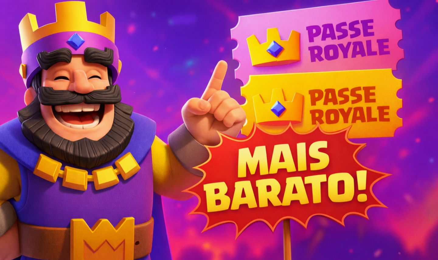 CLASH ROYALE PASSE DIAMANTE LEIA A DESCRIÇÃO