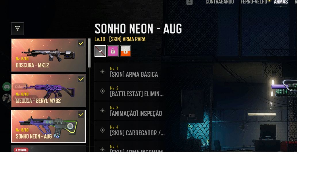 ACC AUG NEON NV8/MK12 CIBERNETICANV5 dorian lv 2 glasya lv1 porshe asterion