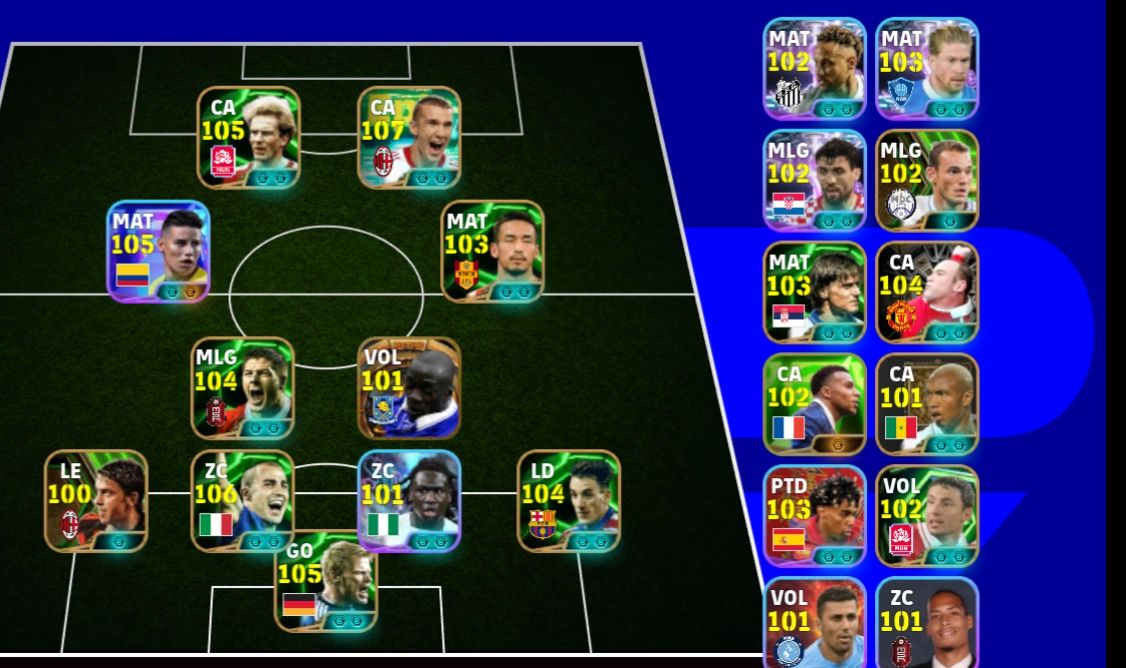 CONTA eFootball 3207 - Time dos Sonhos Pronto Pro Div 1