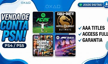 Conta psn cheia de jogos - aceito proposta