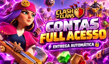 [PROMOÇÃO] CONTA CLASH OF CLANS | FULL ACESSO | ENTREGA AUTOMATICA
