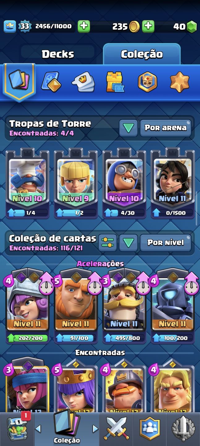 Conta Clash Royale conta rara