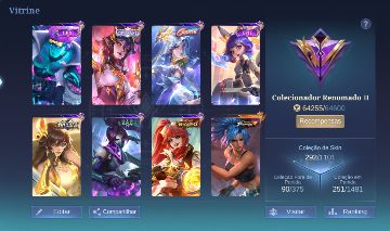Conta upada de mobile legends
