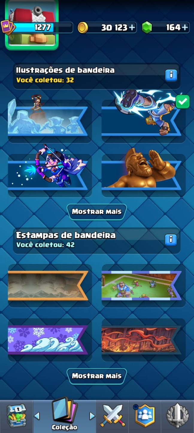 Conta Sulpercell com Brawl Stars e Clash Royale