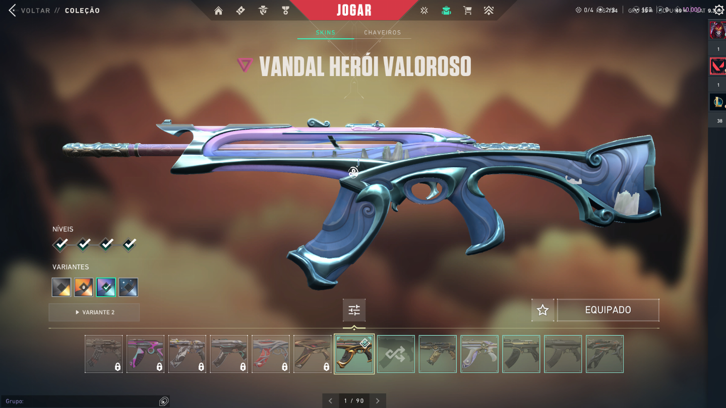 CONTA VALORANT ASCENDENTE 1 + SKINS - FULL ACESSO