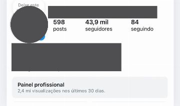 CONTA COM 43K SEGUIDORES ÓTIMA ENTREGA