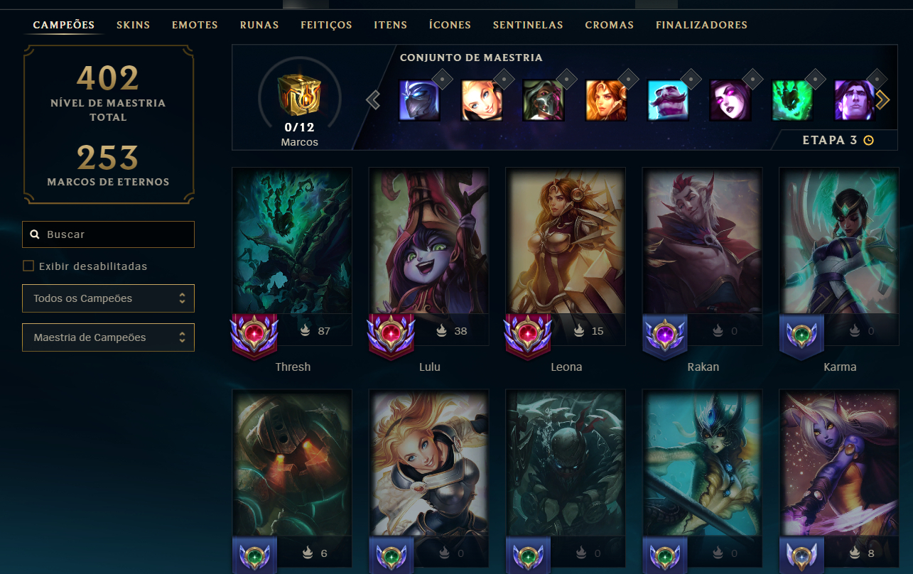 CONTA LOL CHIBI JINX SKINS LINDASSS