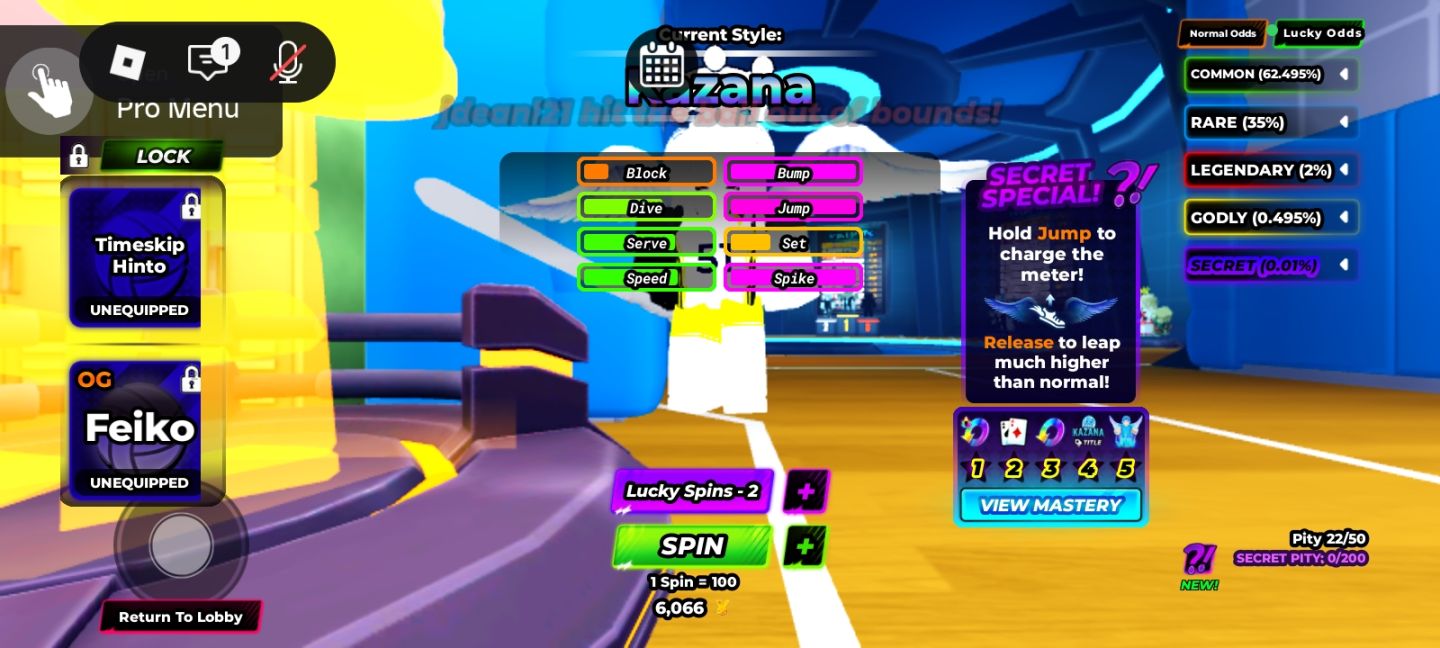 Conta Volleyball legends e blue lock rivals (6 secretos +kaiser)