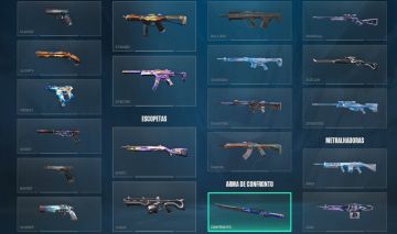 CONTA OURO 1 CHEIA DE SKINS - VALORANT